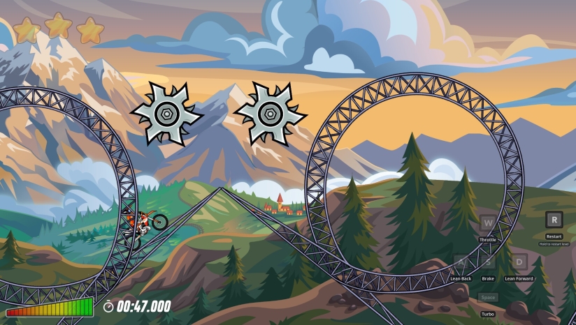 《Moto Trial Turbo》demo 游戏截图 7